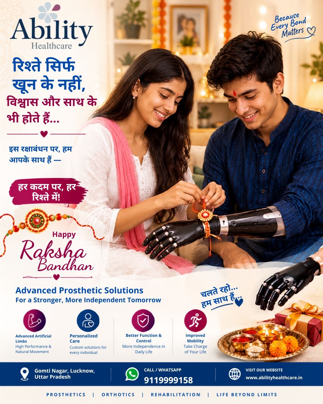 Advanced Prosthetic Solutions in Lucknow Ability Healthcare